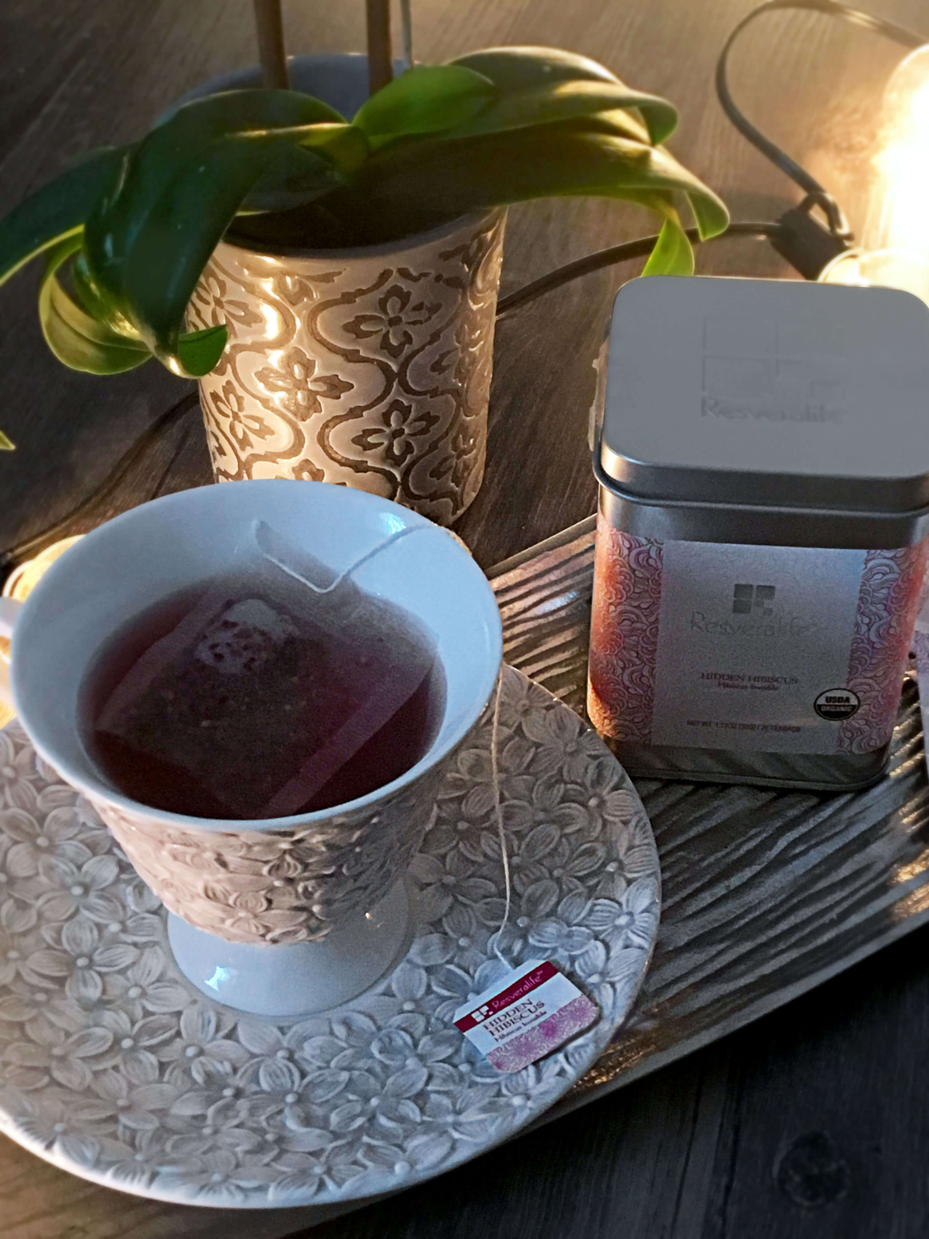 Resveralife hibiscus tea