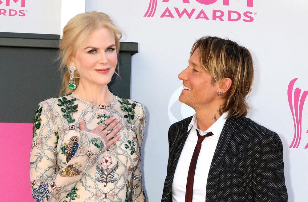 Nicole Kidman, Keith Urban at the Academy of Country Music Awards 2017 at T-Mobile Arena on April 2, 2017 in Las Vegas, NV