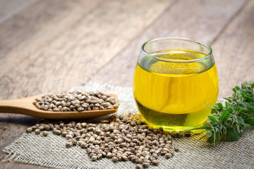 Hemp seeds and hemp seed oil