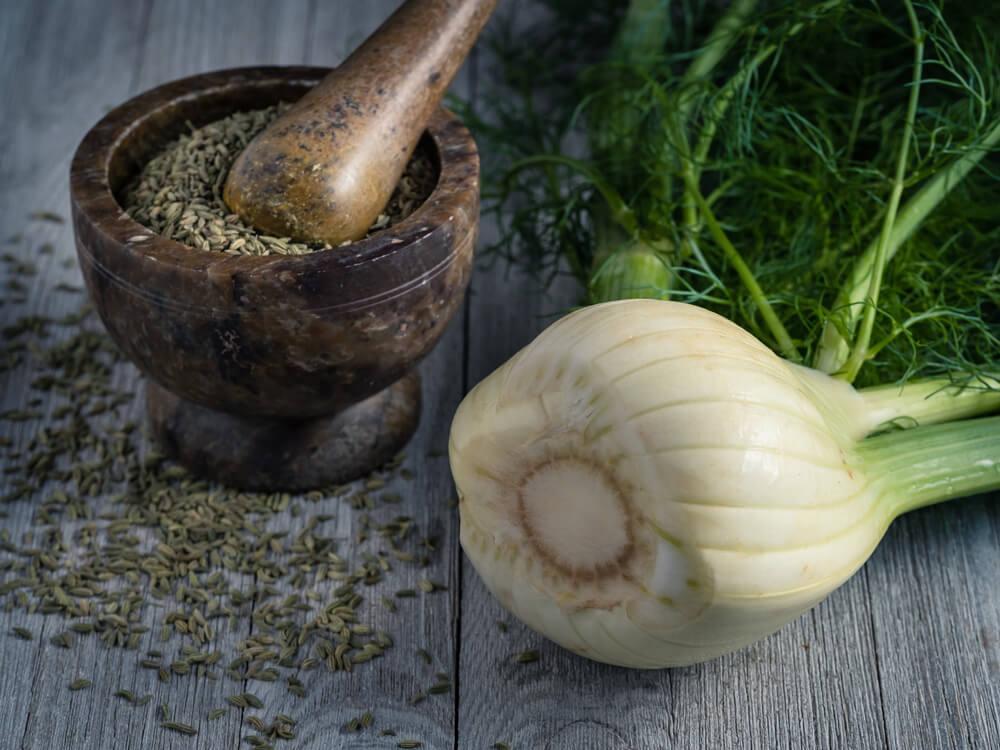 Fennel bulb and seeds