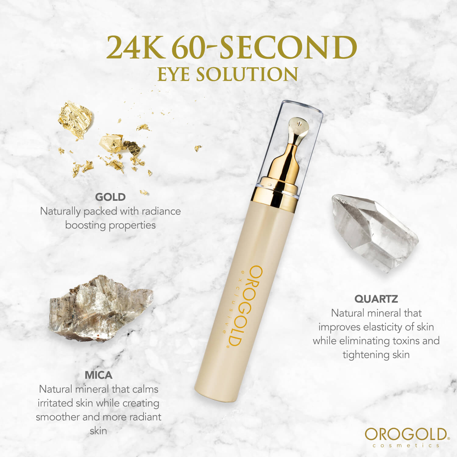 24k 60 second eye solution