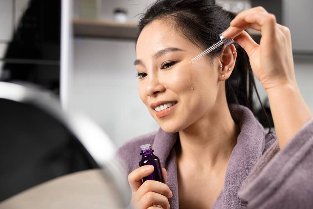 woman serum
